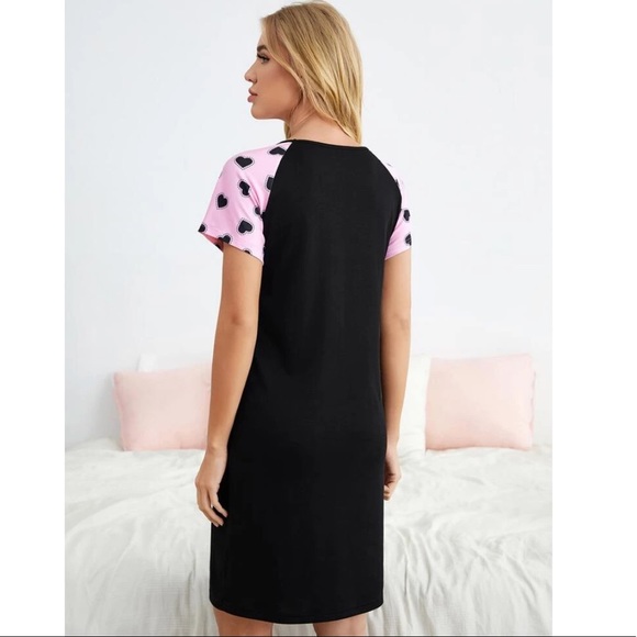 SALE💲Slogan & Heart Night Dress 💕 - Picture 3 of 4